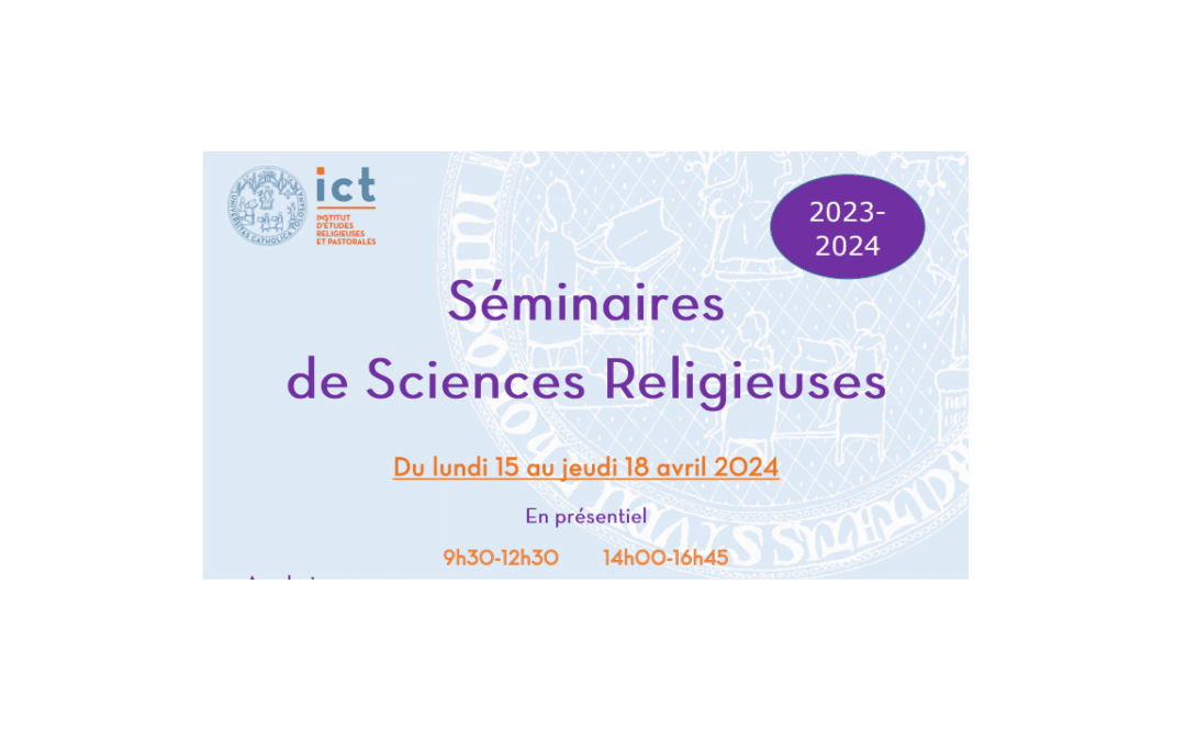 Séminaires en Sciences Religieuses