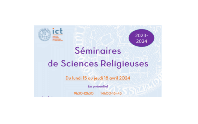 Séminaires en Sciences Religieuses
